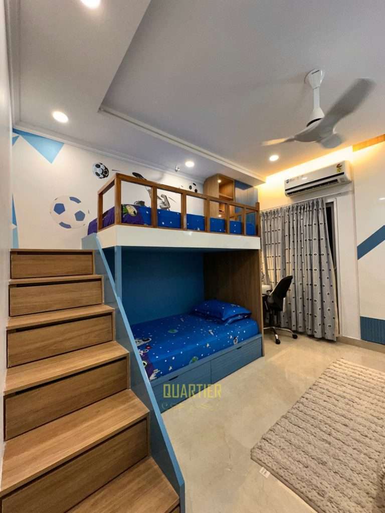 Elite Golf Green Kids Bedroom Interior