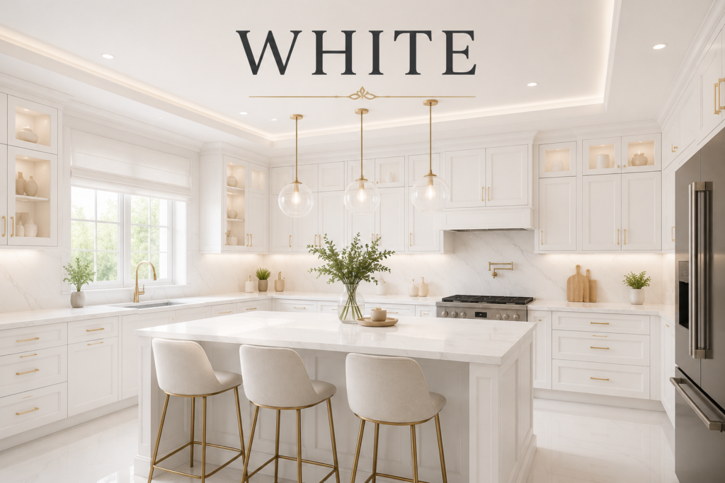 white kitchen