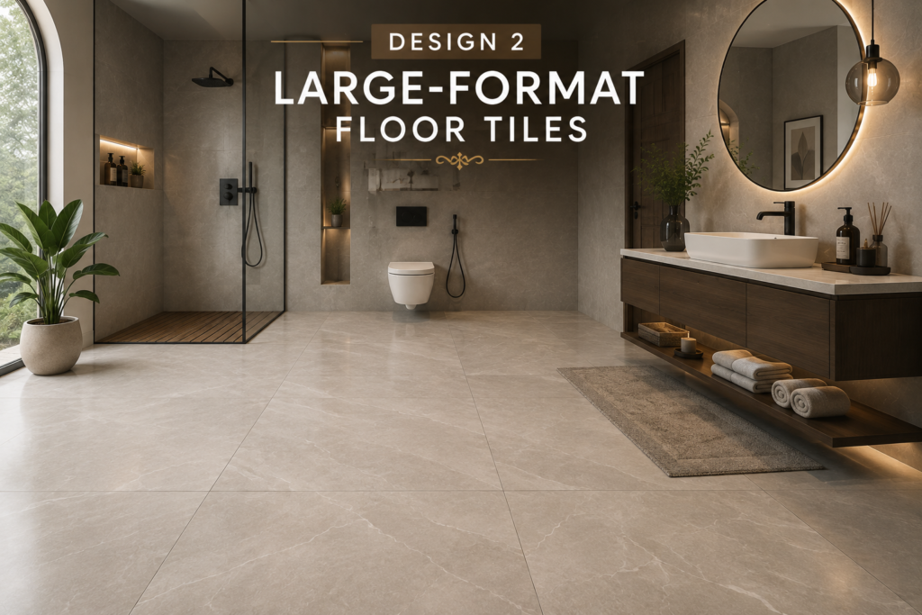 Large-Format Floor Tiles