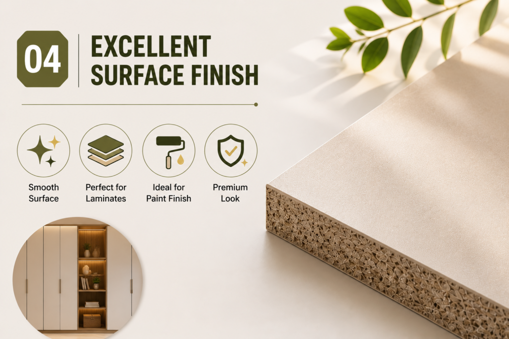 Superior Surface Finish